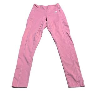 Gym Shark Pink Athletic Leggings Size Tag Missing See Measurements Size Small
